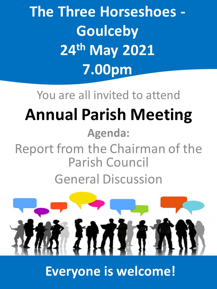 Annual Parish Meeting 24th May 2021