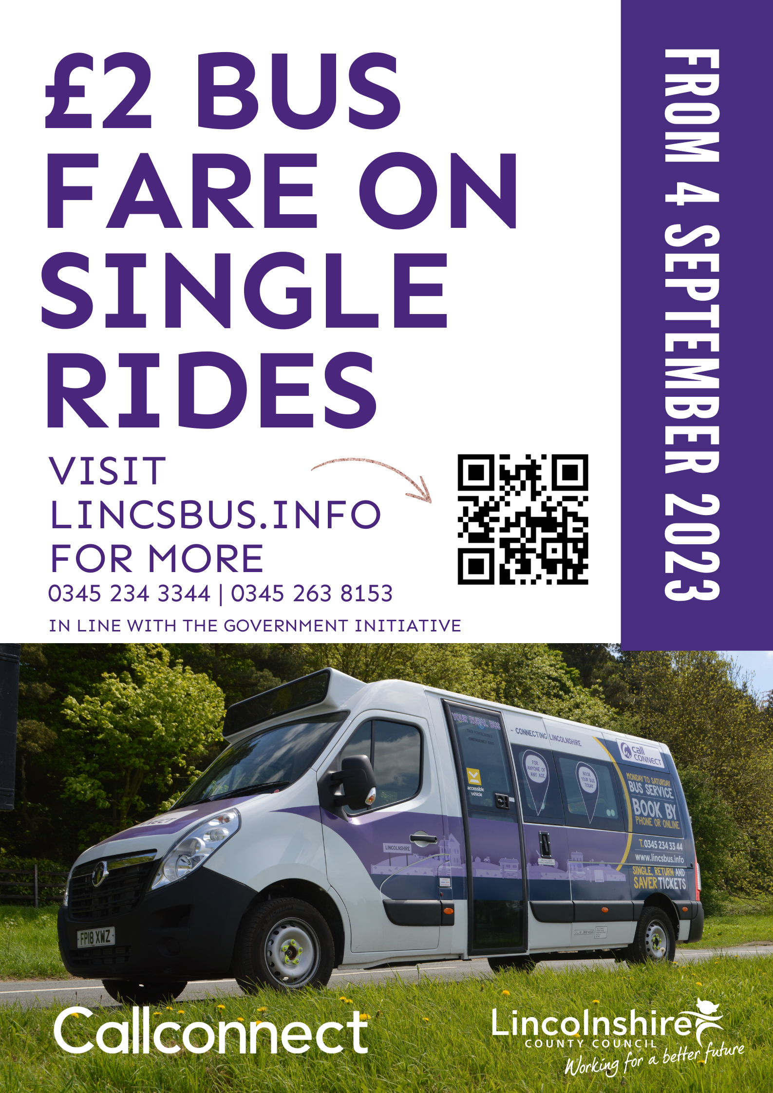 Callconnect £2 Bus Fare on Single Rides...