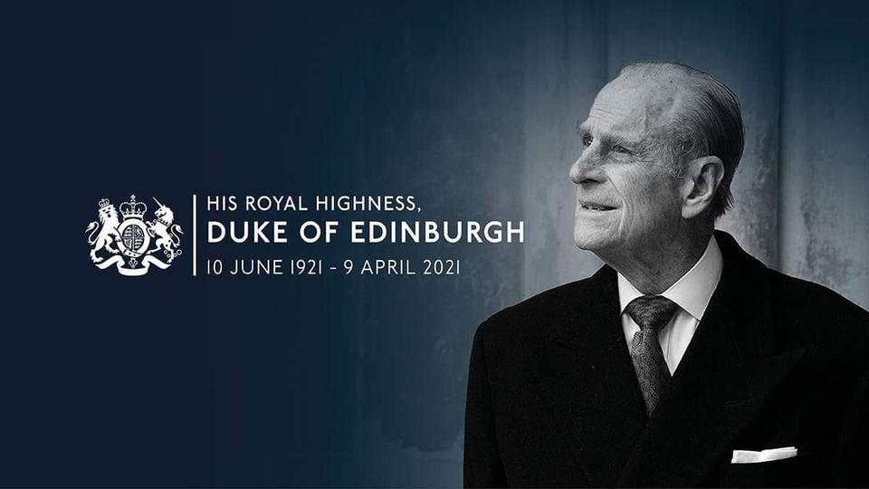 the death of His Royal Highness, Prince Philip, Duke of Edinburgh